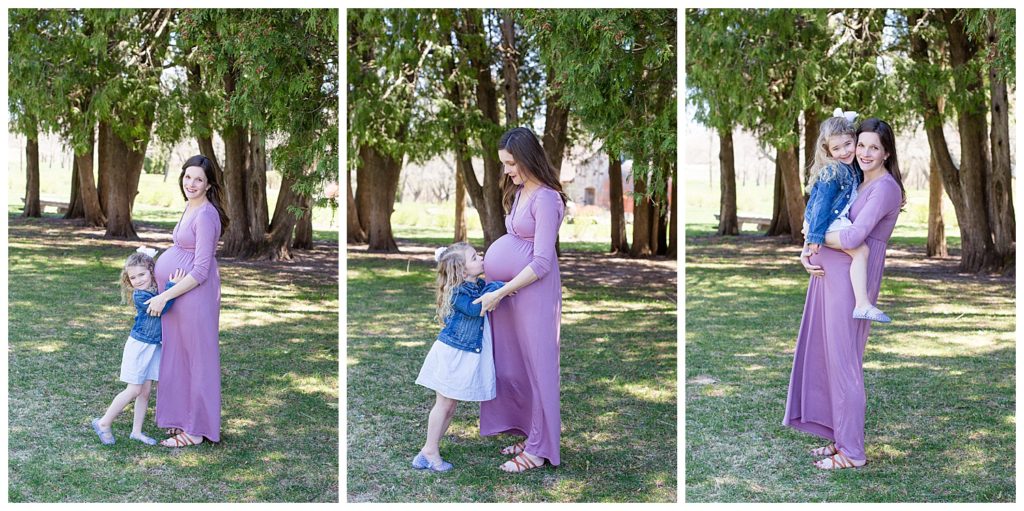 mom-and-daughter-maternity-photo