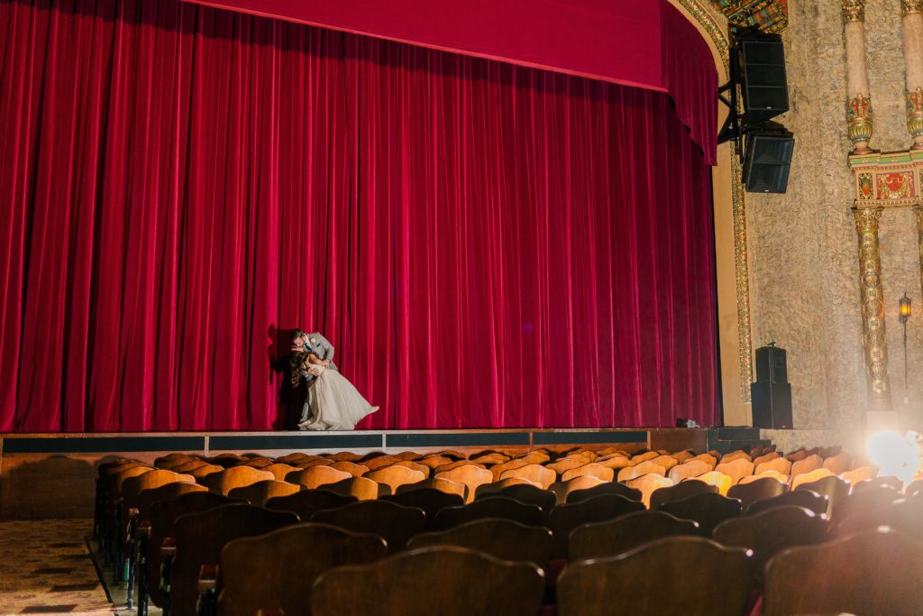 First dance on stage at the Meyer theater