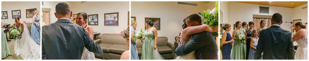 brother surprises bride at her wedding 