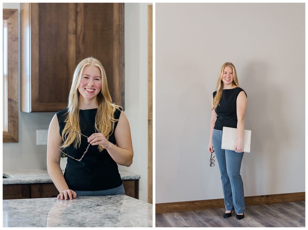 Madeleine Lundin Real Estate Agent in Green Bay, WI branding session 